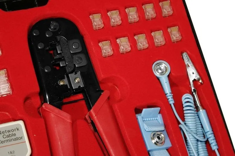 Network Cable Crimp Tool Kit