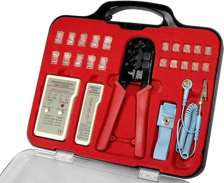 Network Cable Crimp Tool Kit