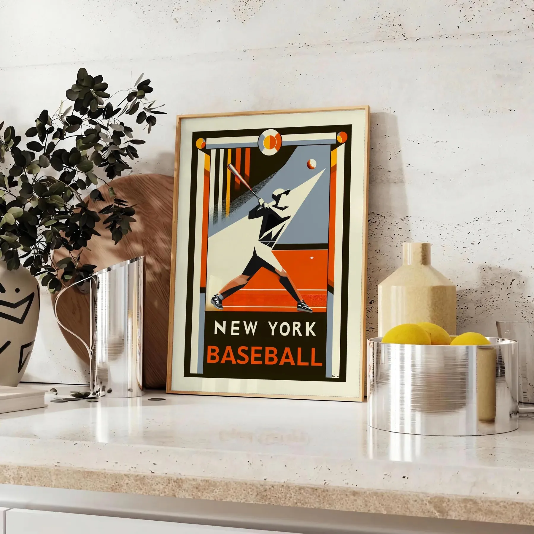 New York Baseball Poster 4