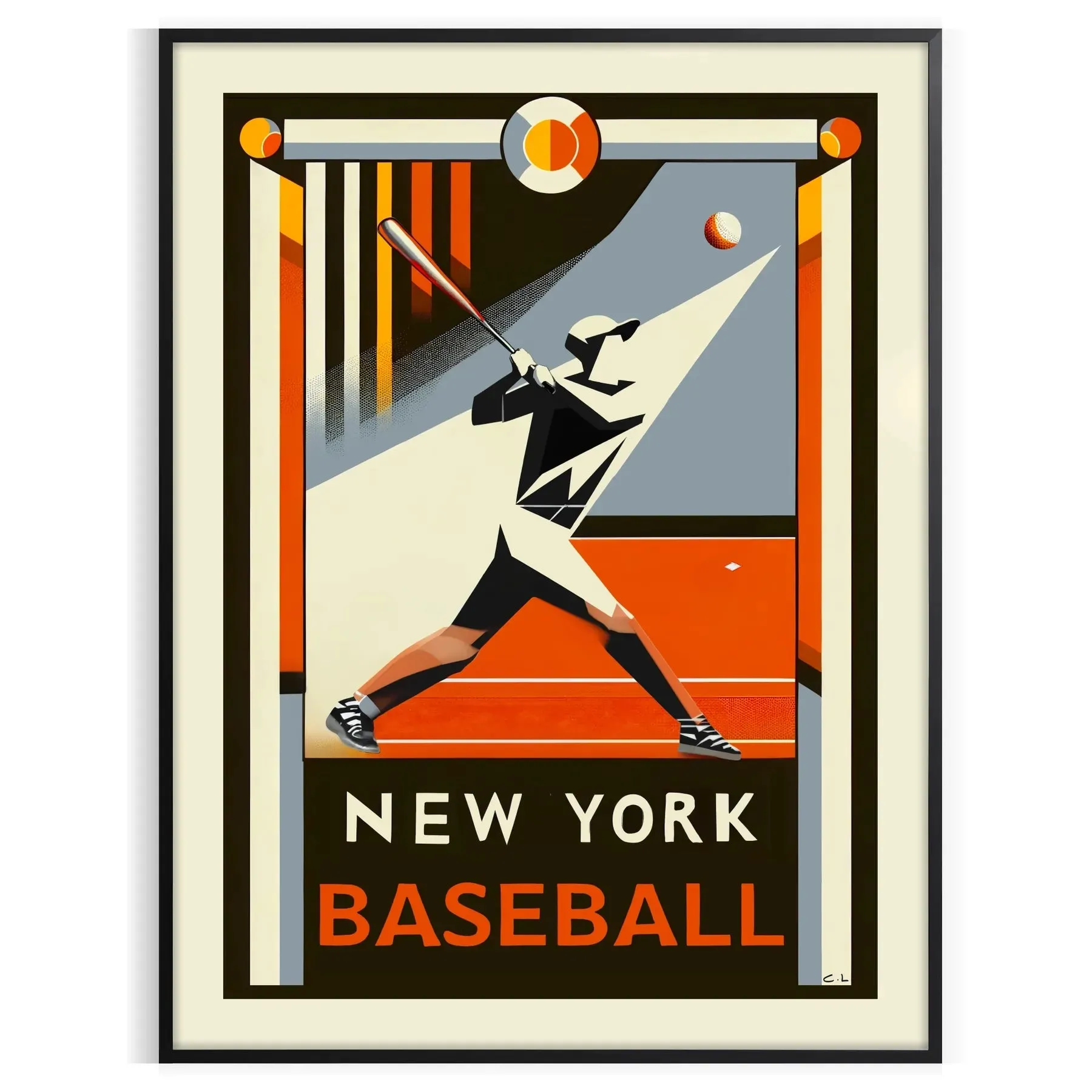 New York Baseball Poster 4