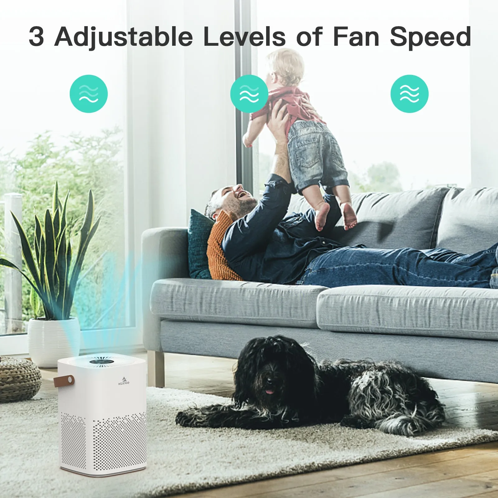 NexiGo Mini Air Purifier Pur10