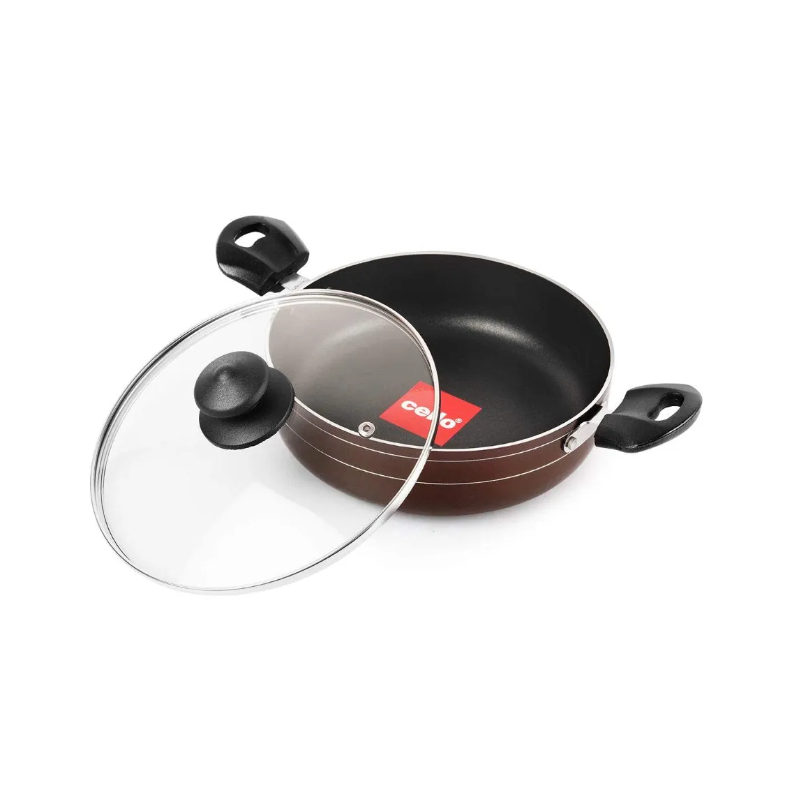 Non-Stick Prima Induction Base Cookware Set, 3 Pieces