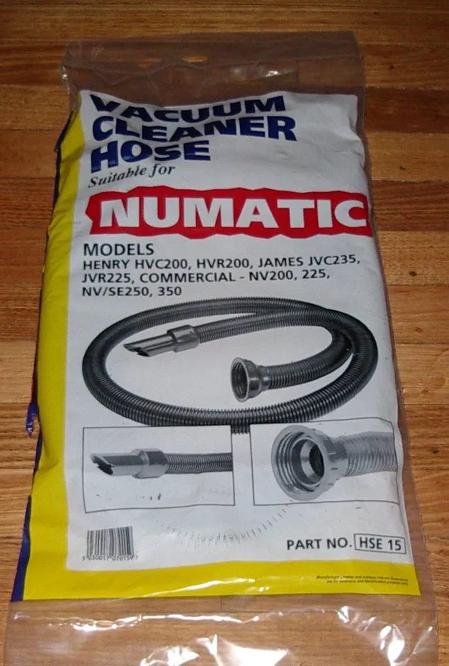 Numatic Complete Vacuum Hose - Part No. VH015