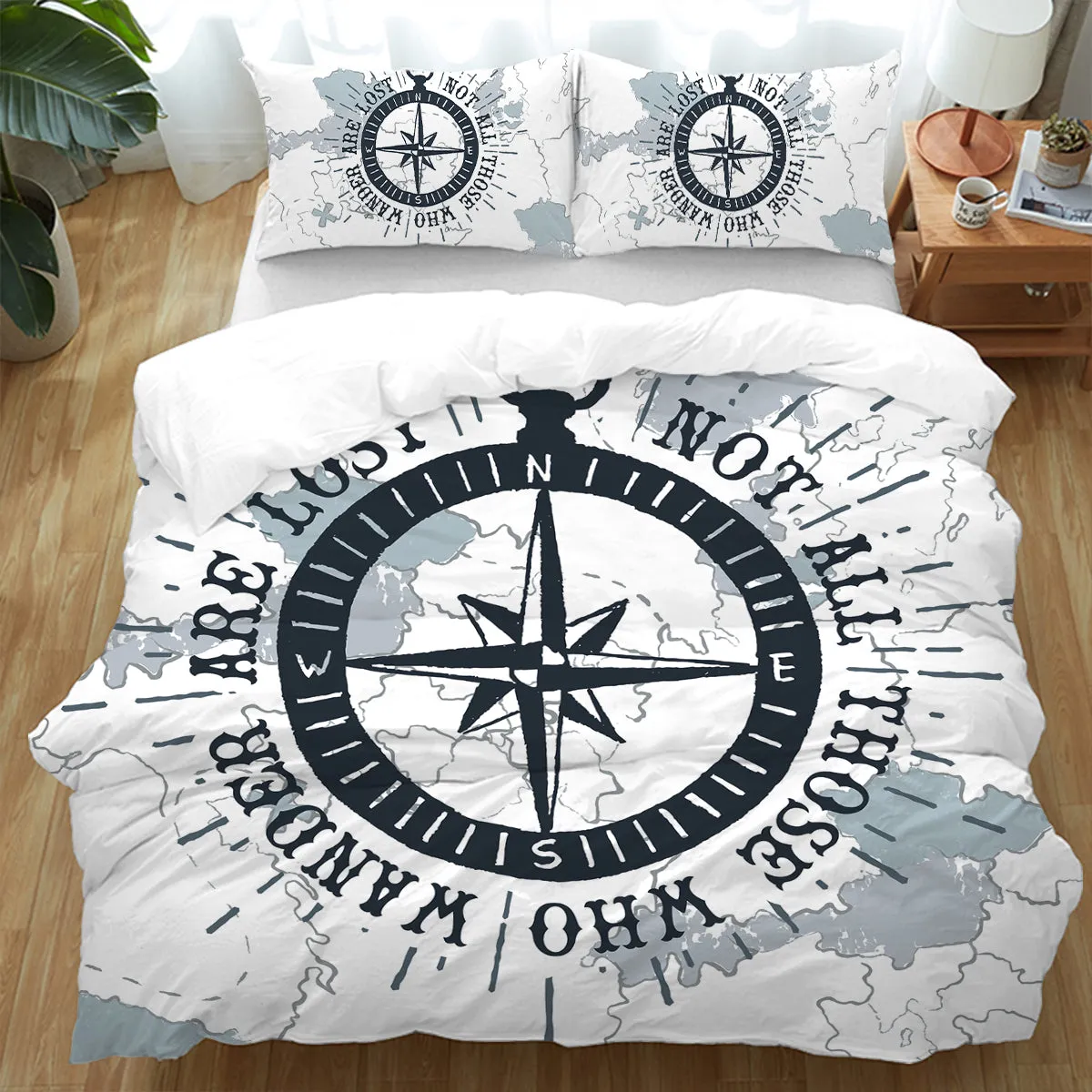 Ocean Wanderer Duvet Cover Set