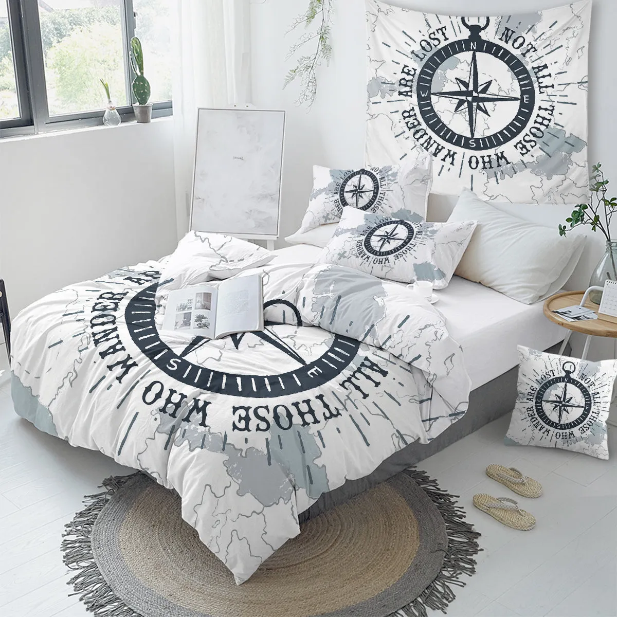 Ocean Wanderer Duvet Cover Set