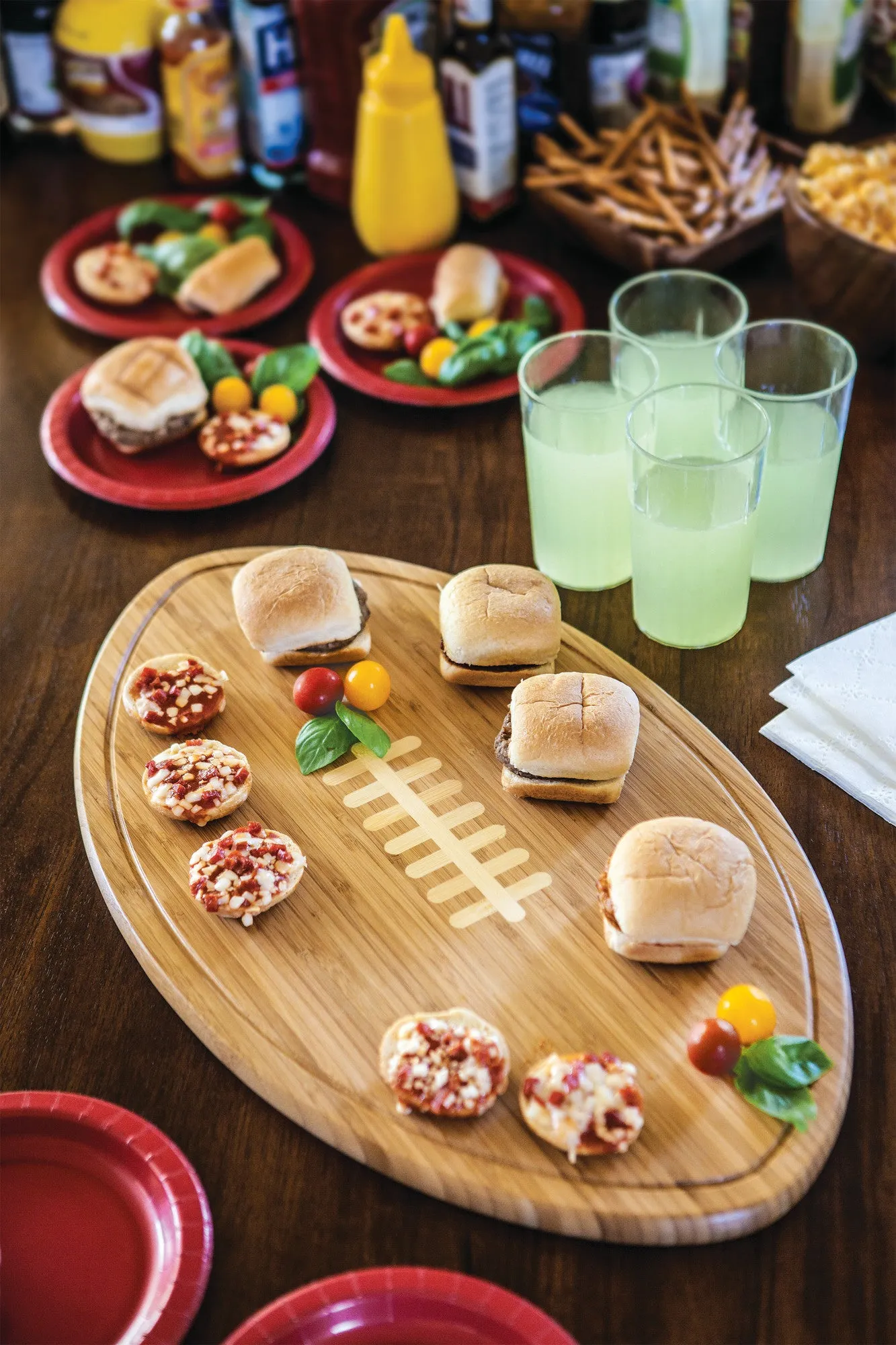 Ohio State Buckeyes - Kickoff Football Cutting Board & Serving Tray