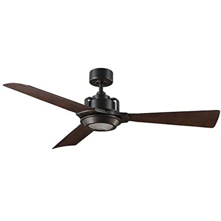 Osprey 56" Three-Blade Indoor/Outdoor Smart Ceiling Fan with 3500K LED Light Kit and Wall Control