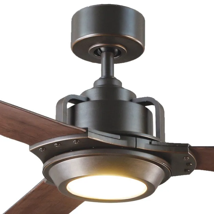 Osprey 56" Three-Blade Indoor/Outdoor Smart Ceiling Fan with 3500K LED Light Kit and Wall Control