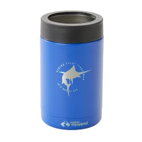 Outdoor Equipped Behind Fisherman Cooler Blue