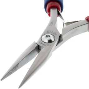 P511S/P711S • Chain Nose Pliers - Long Tip (Serrated)