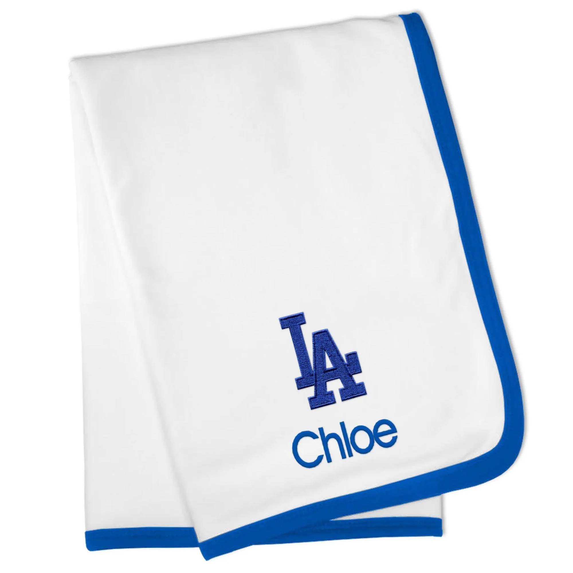 Personalized Los Angeles Dodgers Blanket