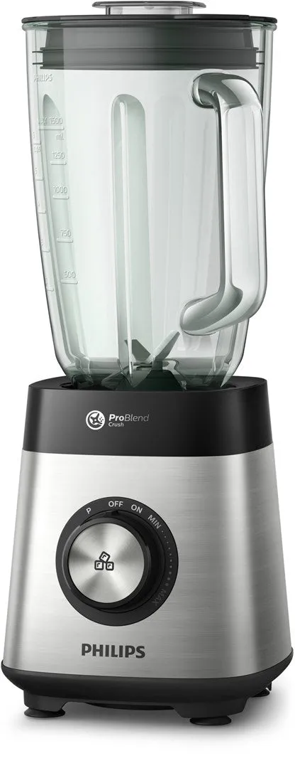 Philips 5000 Series Hr3573/90 Blender 2 L Tabletop Blender 1000 W Metallic