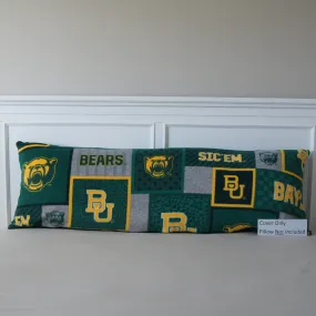 Pillows - Body Pillow Cover - College - NCAA - Baylor University-BU - Bears