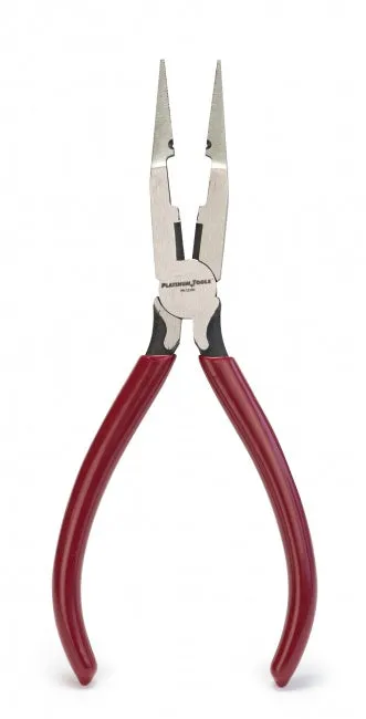 Platinum Tools 12101C 7” Long Nose Crimping Pliers