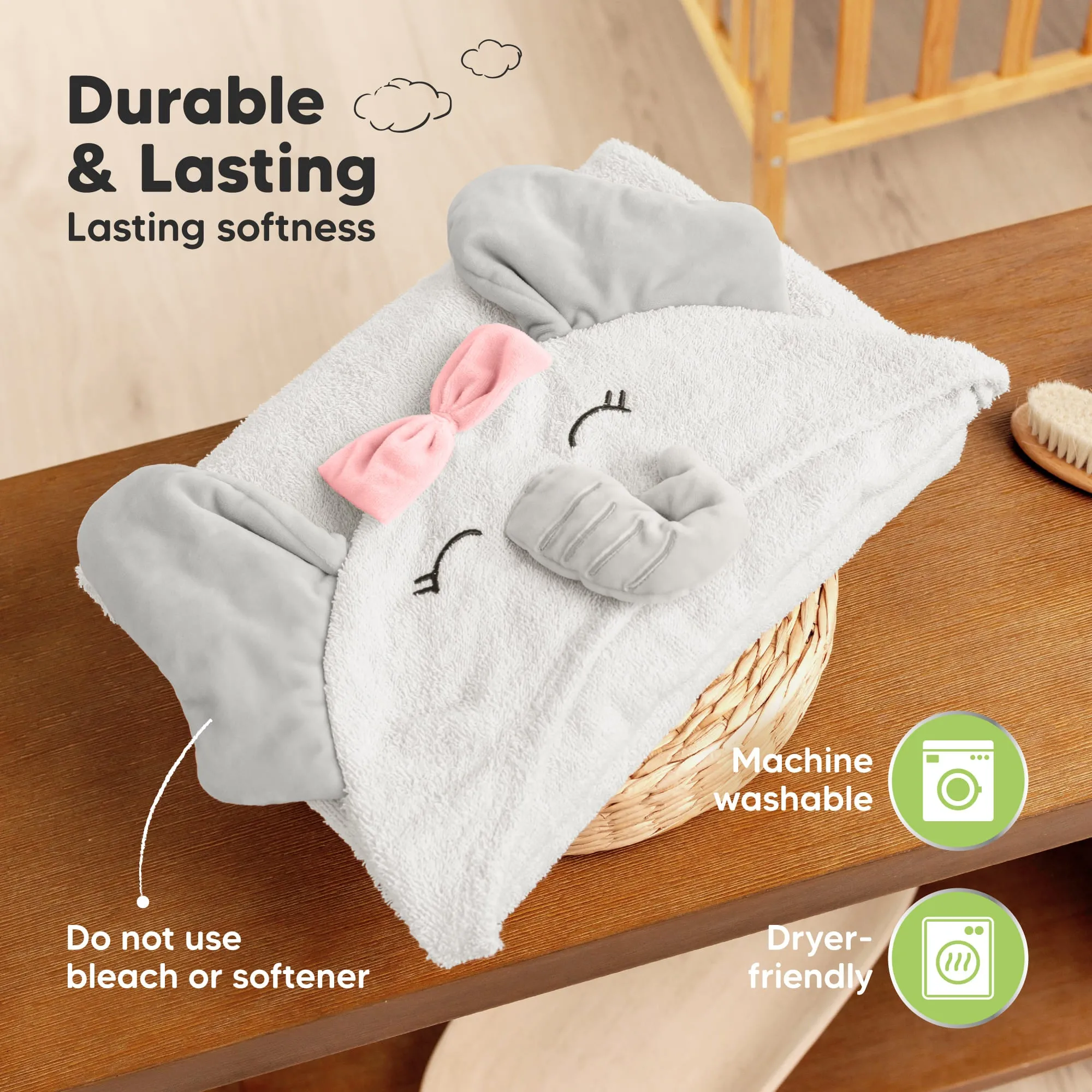 PlayPals Hooded Towel (Ella)