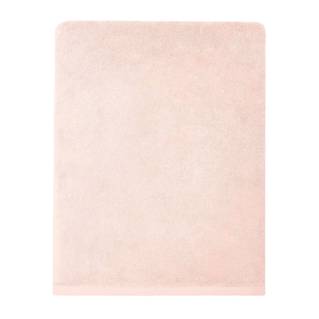 Plush Pink Bath Sheet