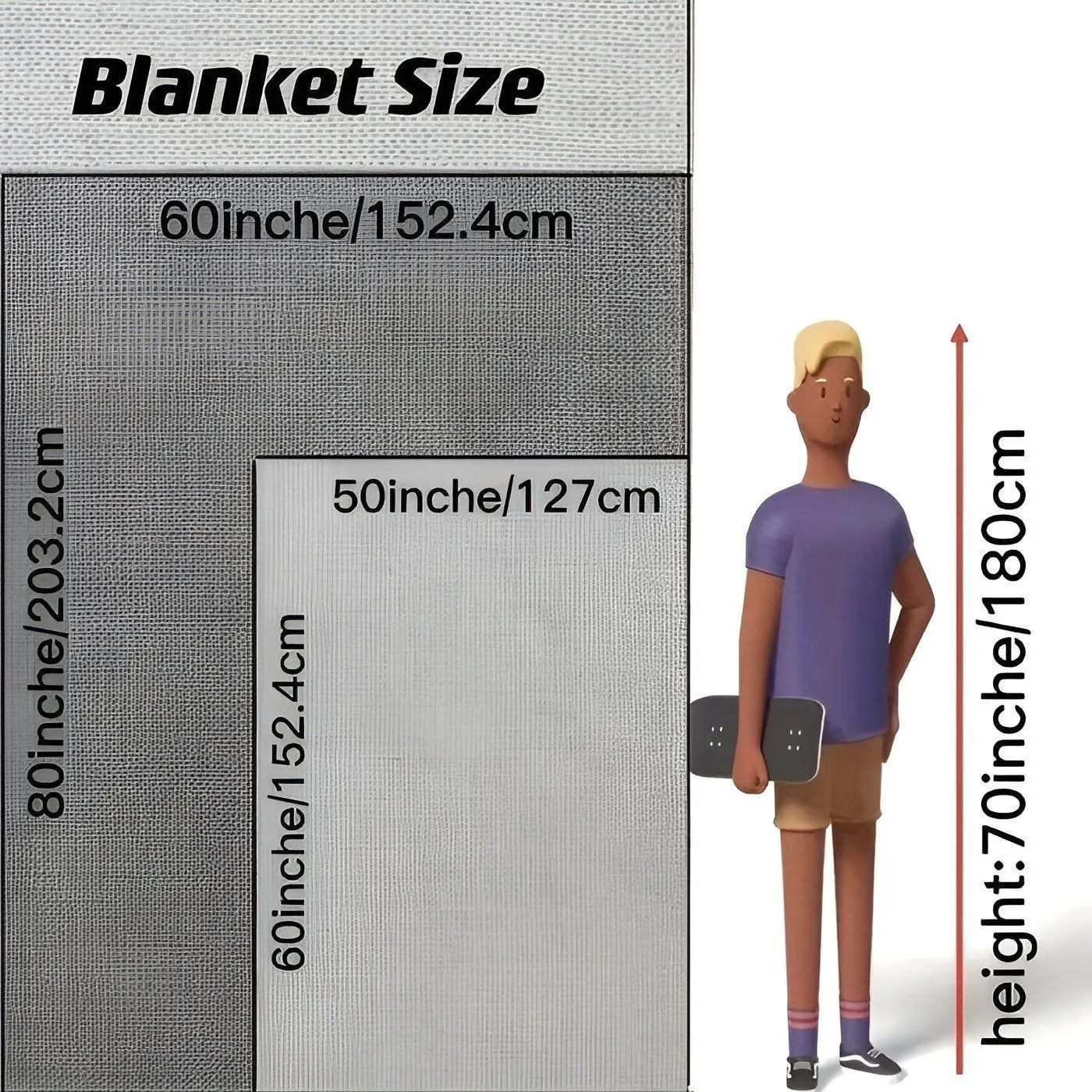 PlushWarm Blanket - Weiche Fleecedecke für den Winter