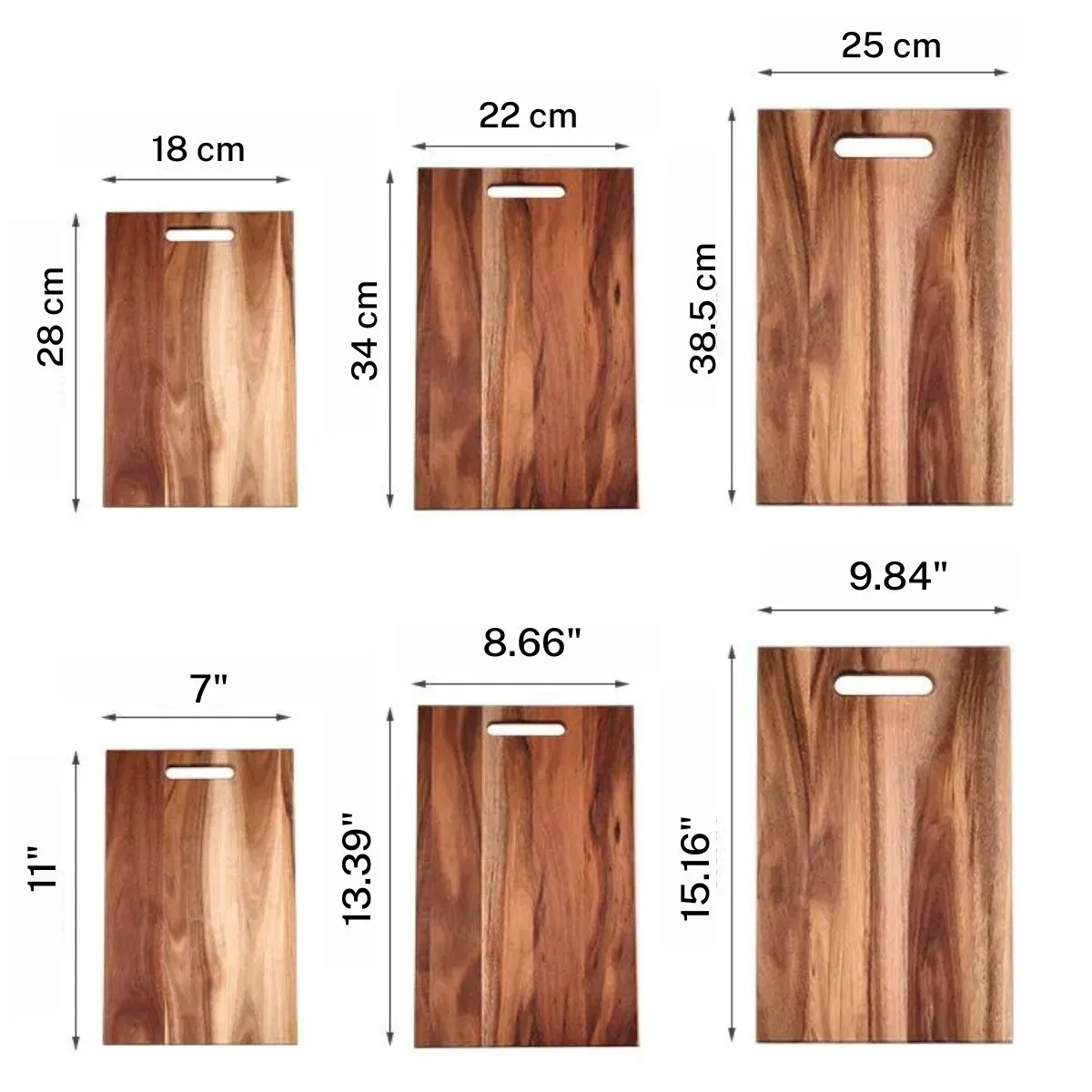 Premium Acacia Wood Chopping Cutting Board