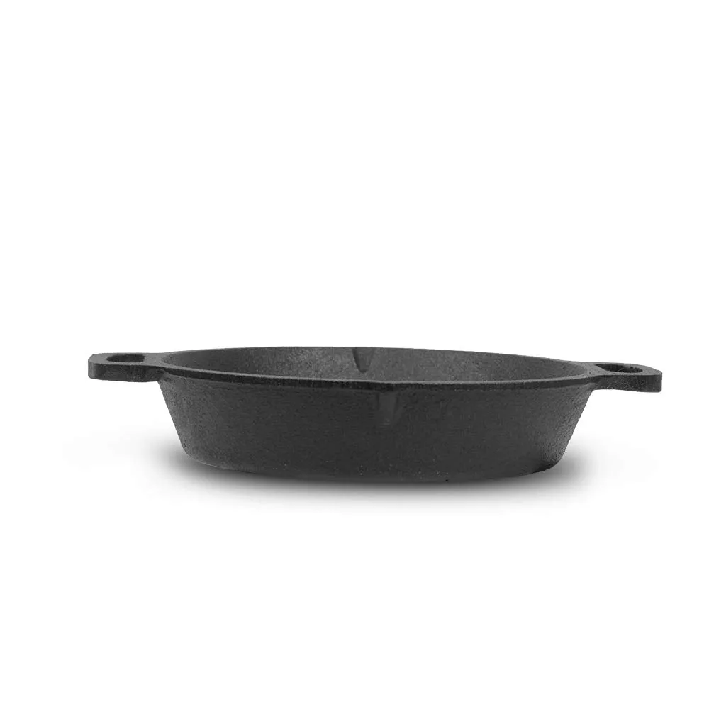 Premium Quality Cast Iron Skillet  Preseasoned -10Inch (Double Handle)