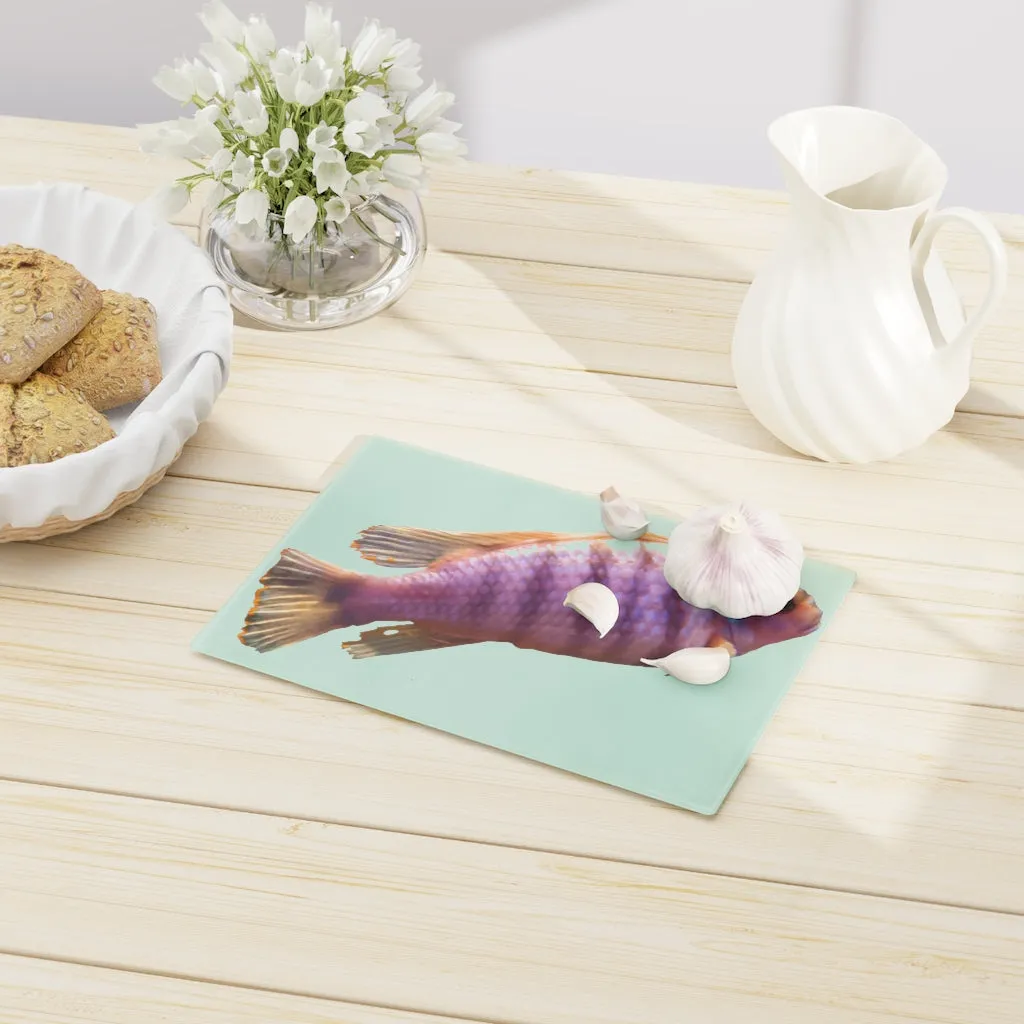 Purple Fish Cutting Board