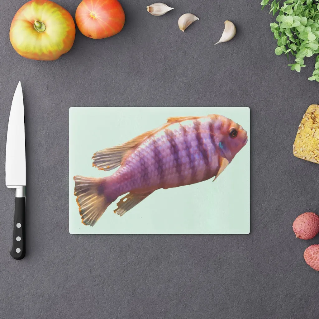 Purple Fish Cutting Board