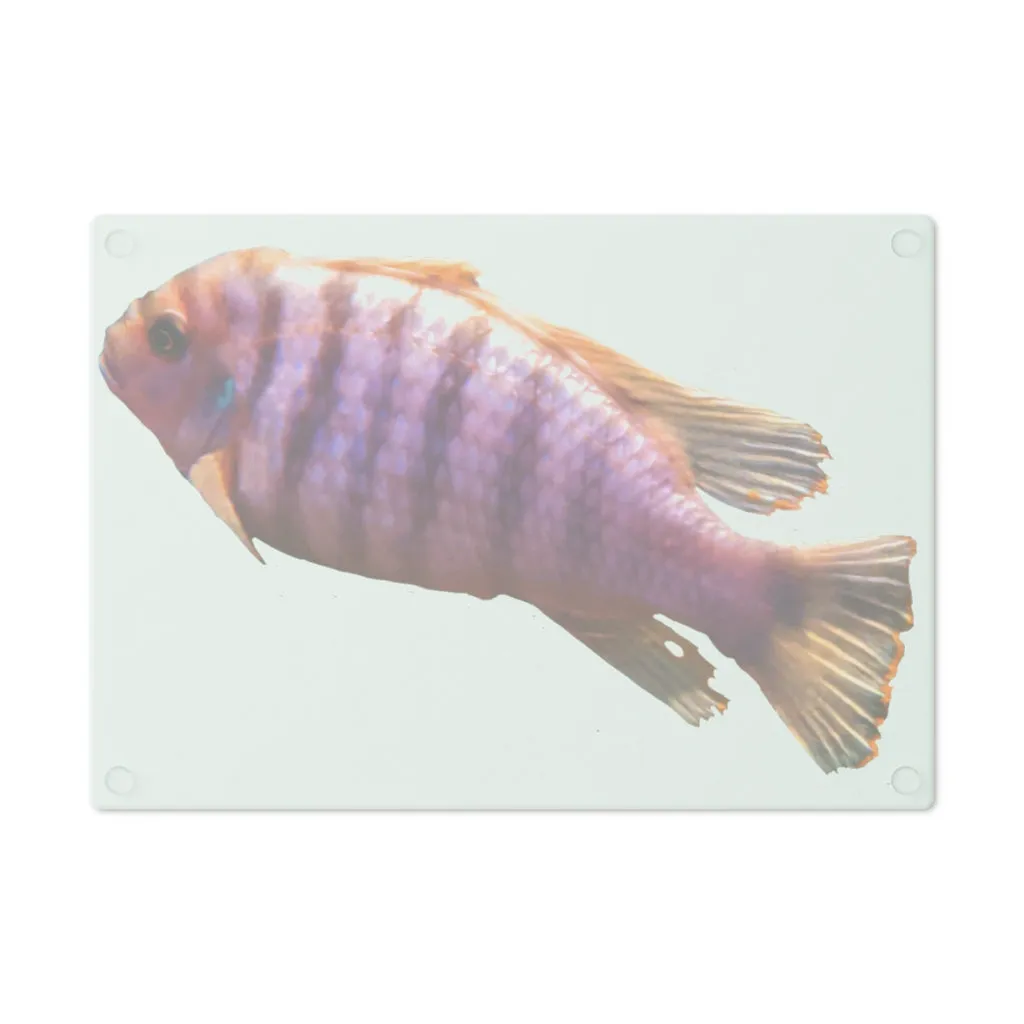 Purple Fish Cutting Board