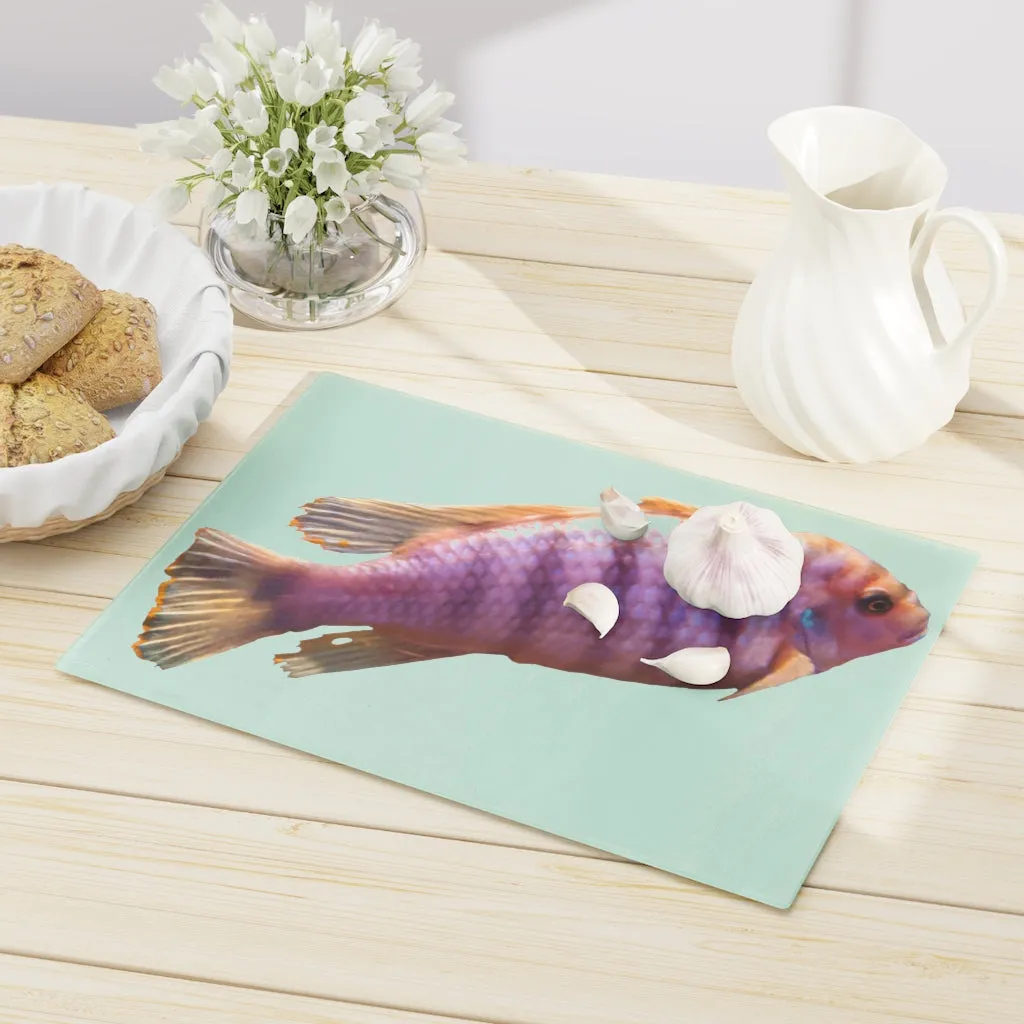 Purple Fish Cutting Board