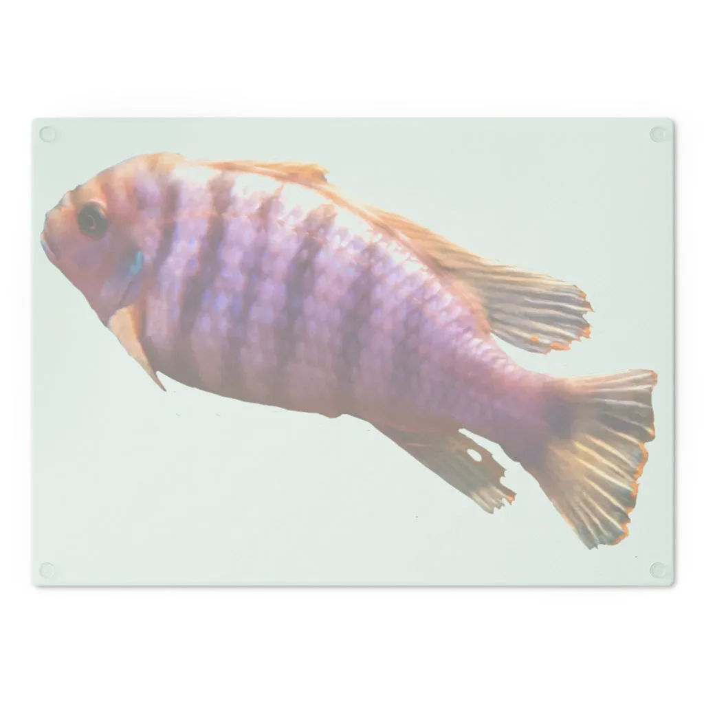 Purple Fish Cutting Board