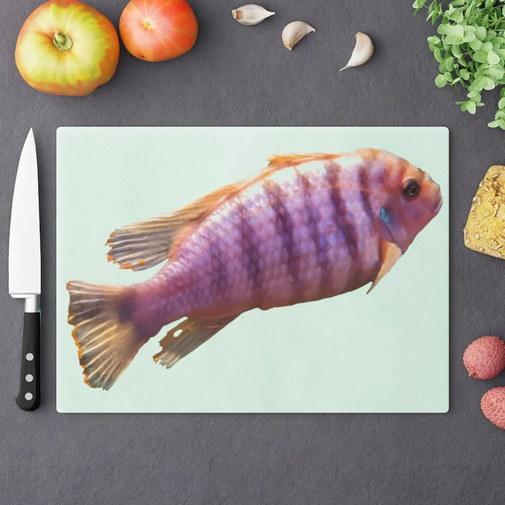 Purple Fish Cutting Board