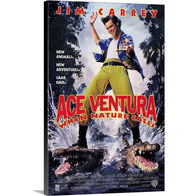 "Ace Ventura When Nature Calls (1995)" Canvas Wall Art