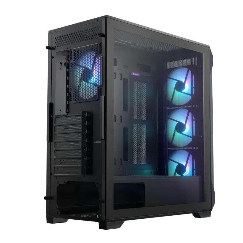 Raidmax X603TBF ATX type-C 41cm VGA ARGB Mid-Tower Gaming Chassis - Black