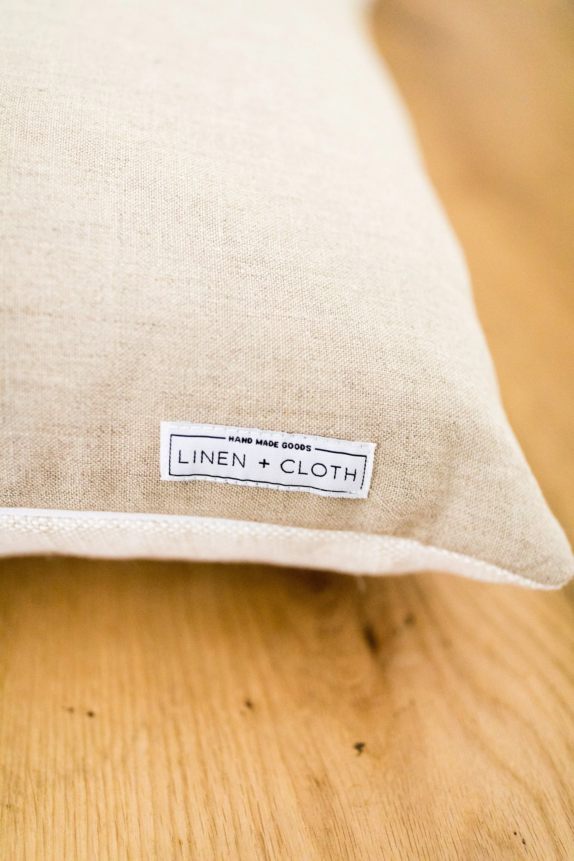 ready to ship Designer Clay McLaurin Rattan Pillow Cover in Mineral