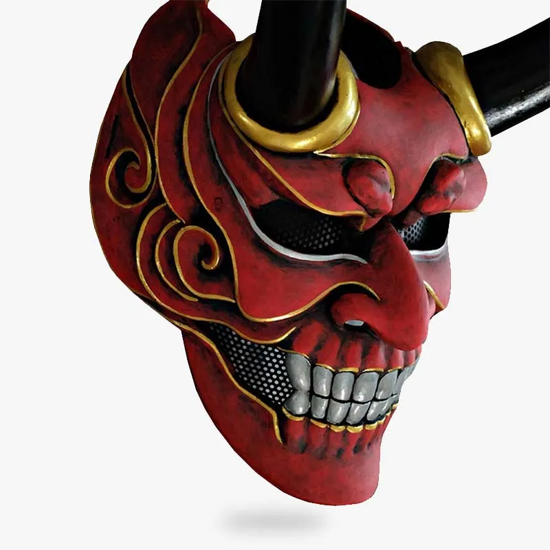 Red Demon Mask Japanese