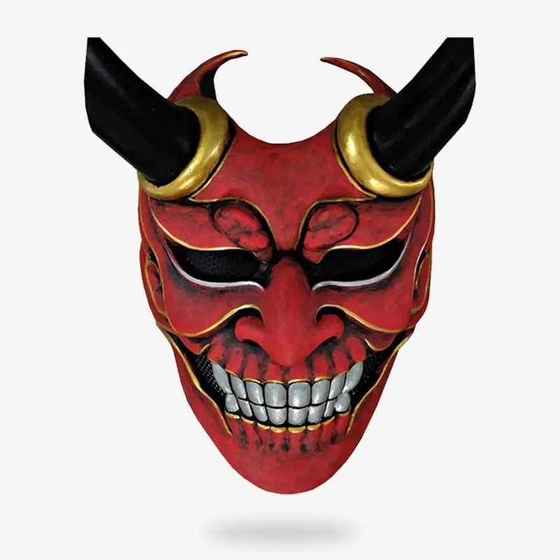 Red Demon Mask Japanese