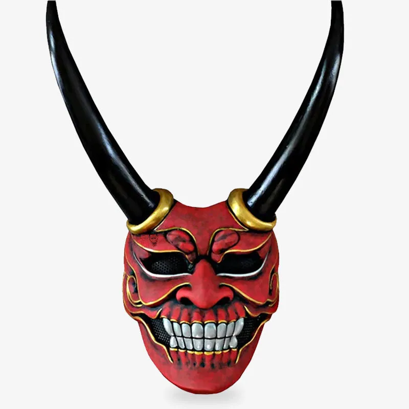 Red Demon Mask Japanese