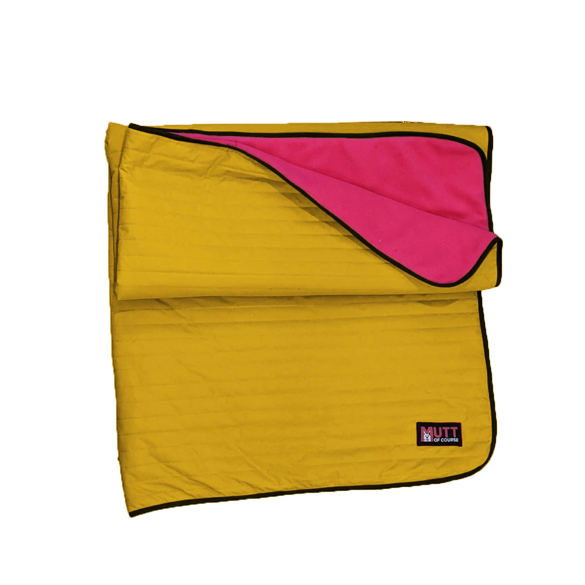 Retro Mustard Winter Blanket