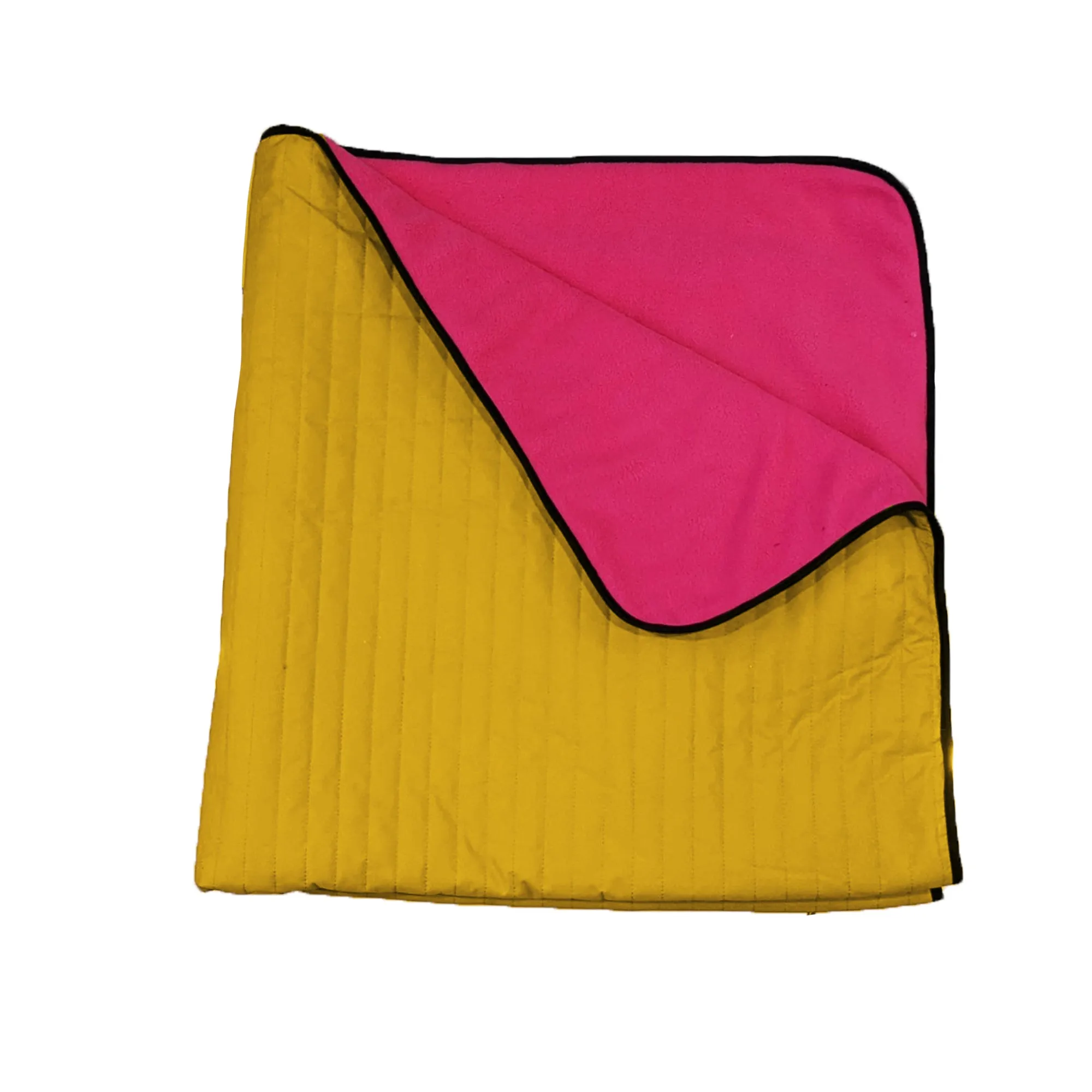 Retro Mustard Winter Blanket