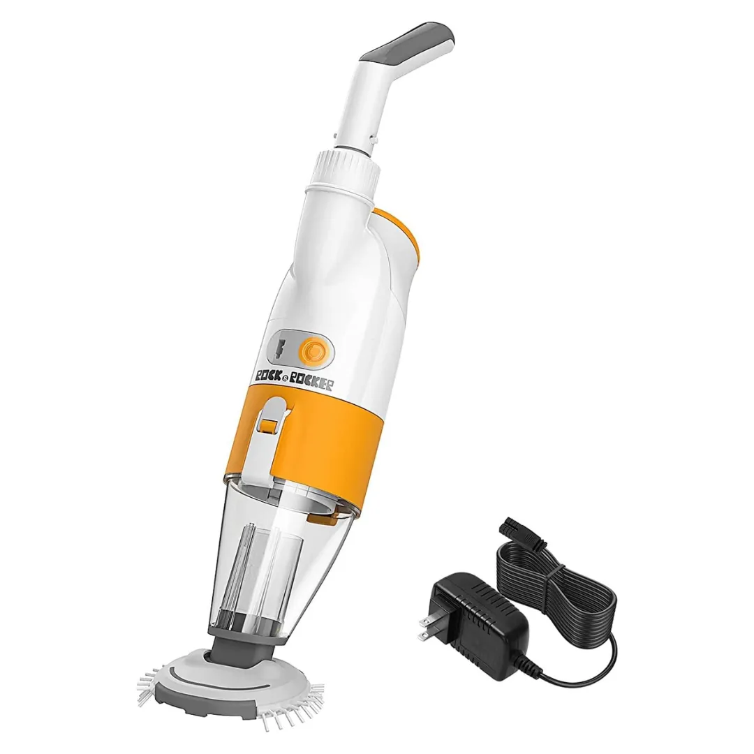 Rock & Rocker Cordless Rechargeable Pool Vacuum Cleaner