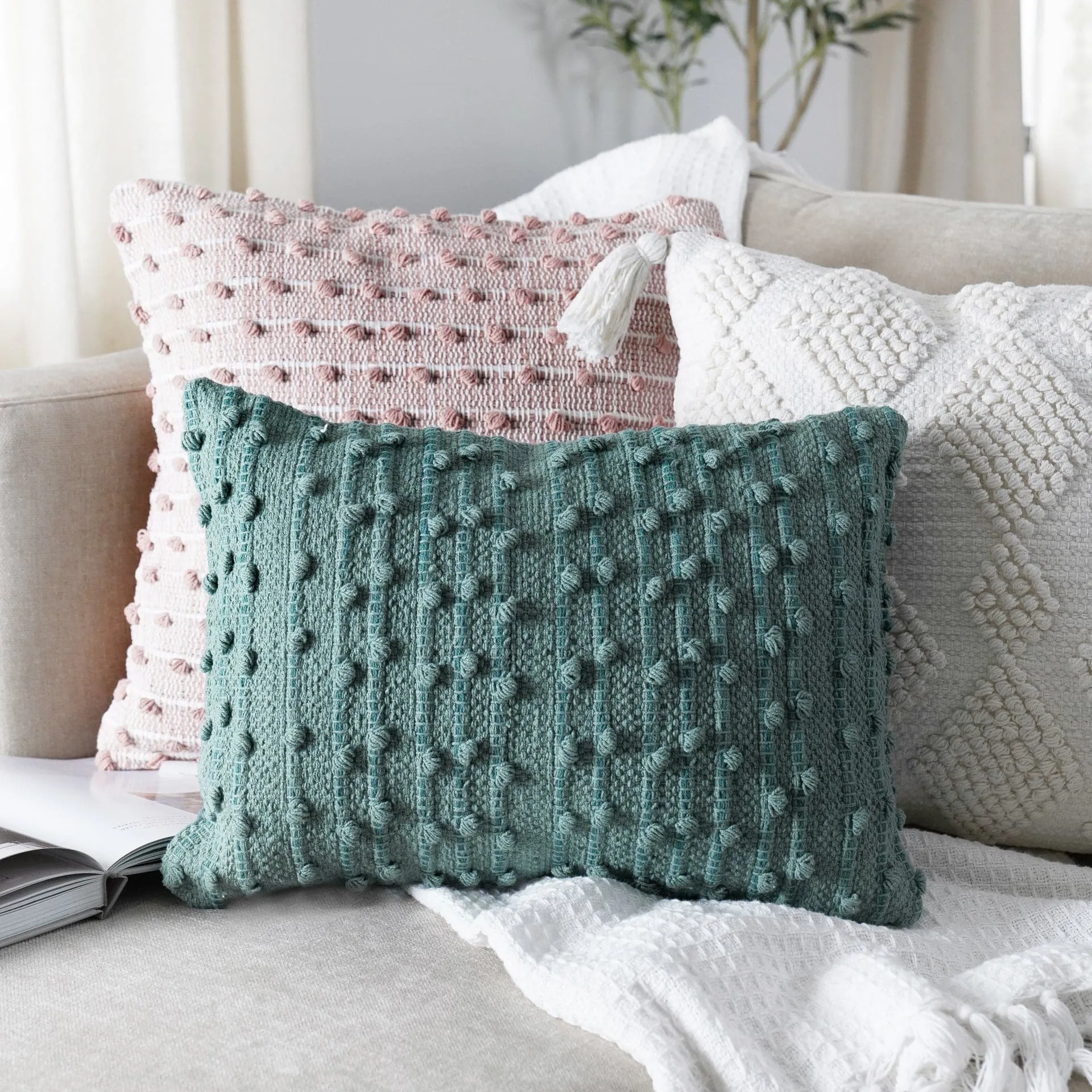 San Woven Decorative Pillow