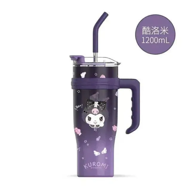 Sanrio Smiles Kuromi Cinnamoroll My Melody Big Tumbler (1200 ml)