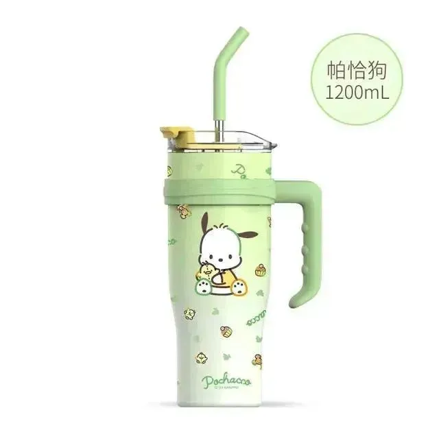 Sanrio Smiles Kuromi Cinnamoroll My Melody Big Tumbler (1200 ml)