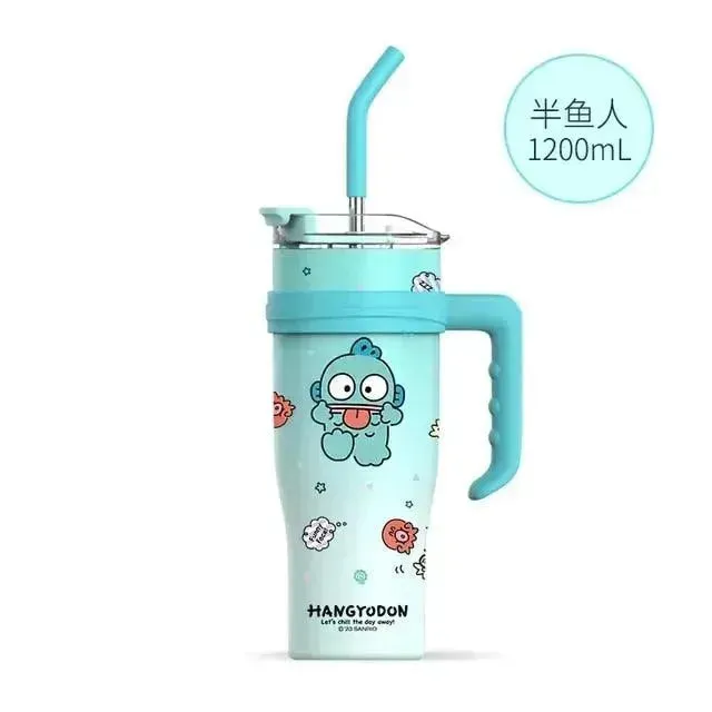 Sanrio Smiles Kuromi Cinnamoroll My Melody Big Tumbler (1200 ml)