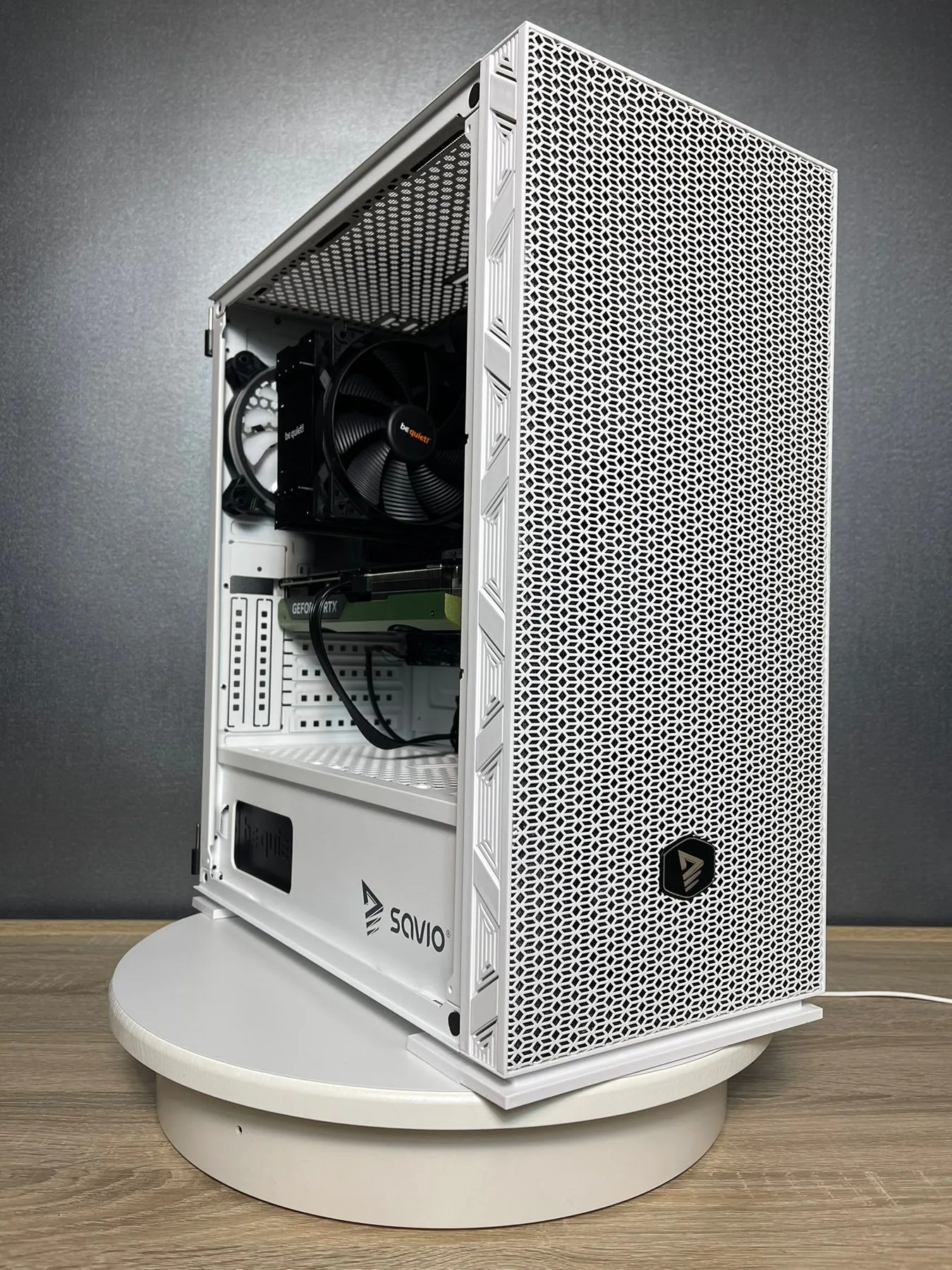 Savio PC Case Raptor X1 ARGB White