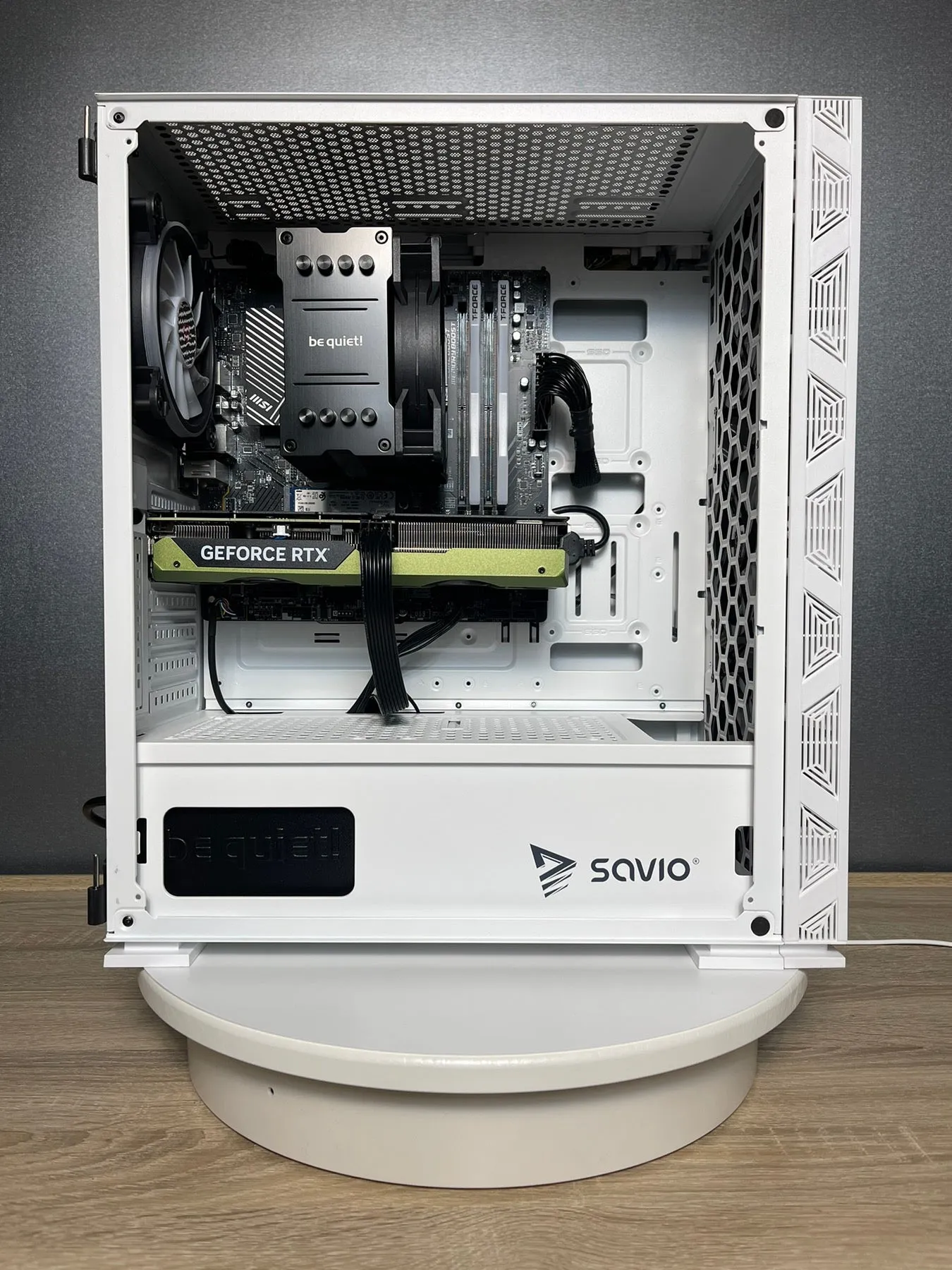 Savio PC Case Raptor X1 ARGB White