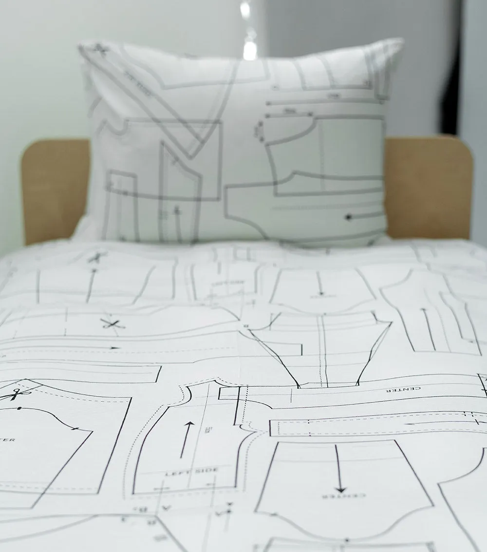 sewing pattern bedding set