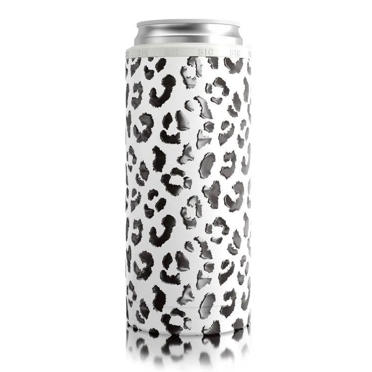 SIC Cups - Slim Can Cooler Leopard