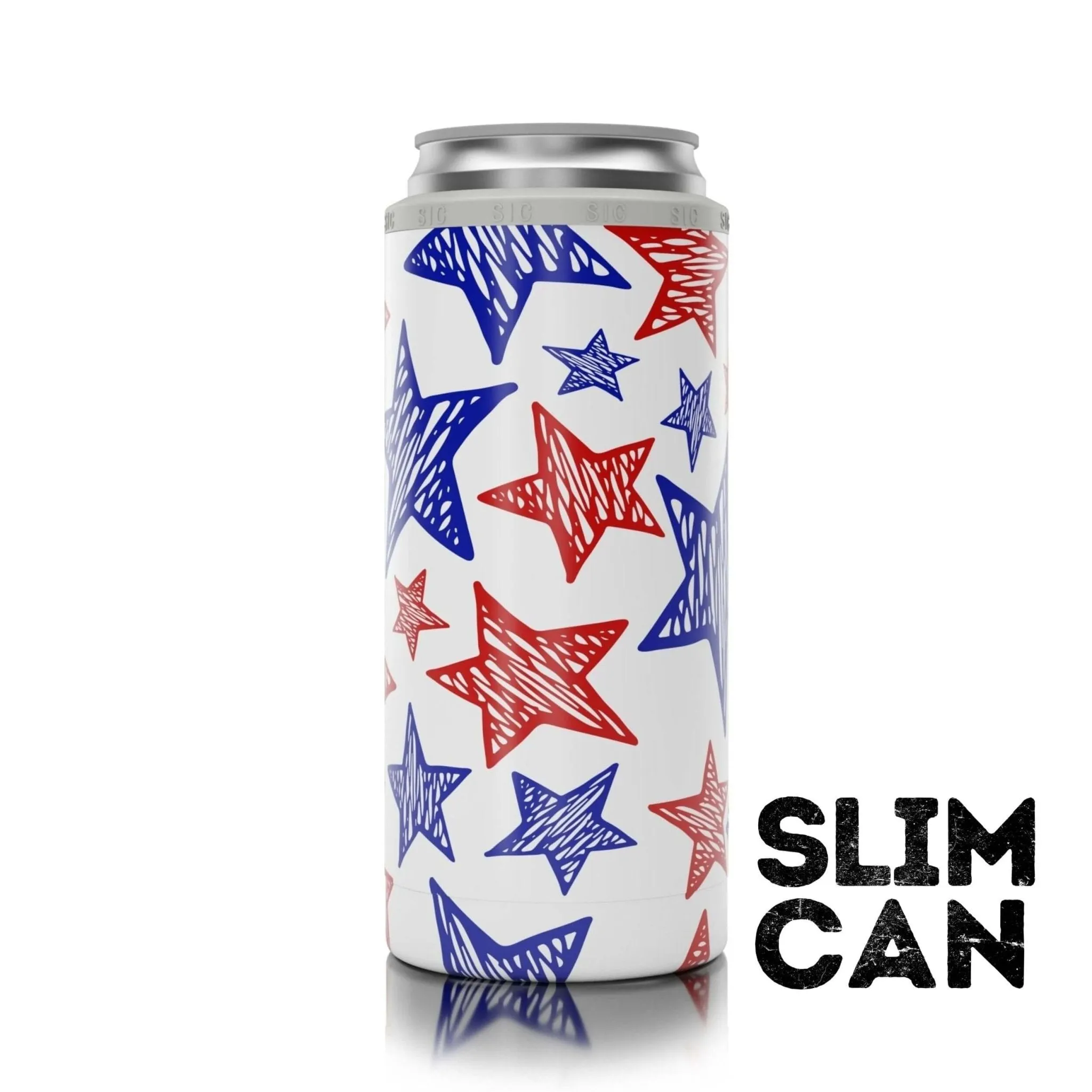 SIC® Slim Can Cooler USA Stars