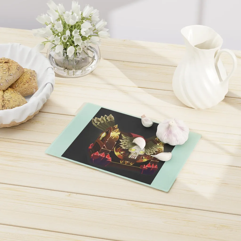 Skeleton Chest Cutting Board