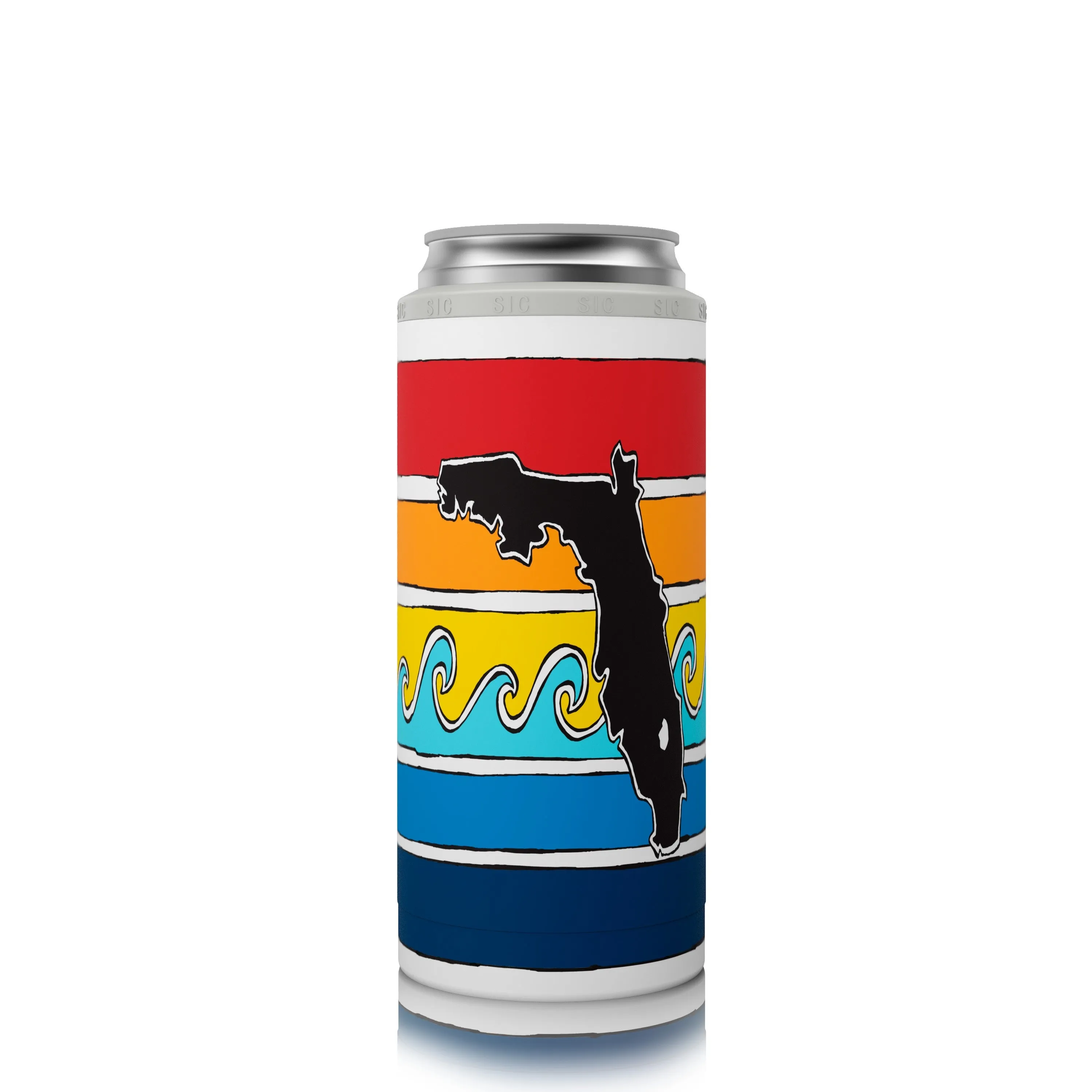 SLIM CAN COOLER BY SIC - FLORIDA SUNSET