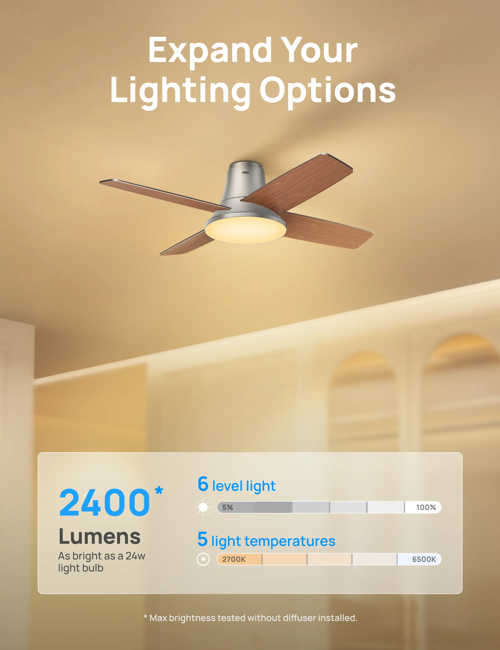 Smart Ceiling Fan CLF513S